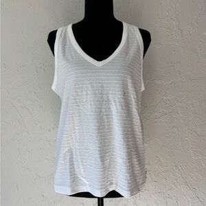 Eddie Bauer white tank top